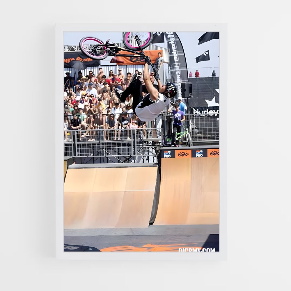 Poster Tricks de Scotty – affiche BMX (vue 3)